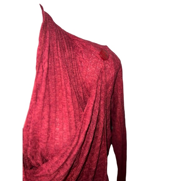 Rei women’s red wrap sweater - Picture 5 of 12